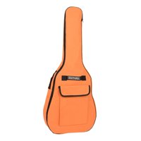 Magideal - Funda Para Guitarra, Funda Para Guitarra Con Asa De Transporte, Tela Oxford De Viaje, Funda Antipolvo Para Guitarra Eléctrica, Bolsa Para Cables De , Naranja