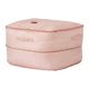 thumbnail image 1 of Bolsa de Embalaje Expandible de Gran Tamaño Diseño de Etiqueta de Parche Almacenamiento Portátil Duffel para Ropa de Temporada Rosa 52x42x30 cm, 1 of 5