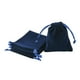 thumbnail image 4 of 10 Piezas Bolsas De Terciopelo Con Cordón Bolsas De Regalo Para Embalaje De Regalo Favores De Boda Azul Oscuro, 4 of 5