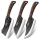 thumbnail image 1 of Juego de cuchillos HOSHANHO Butcher de acero con alto contenido de carbono de 3 piezas, 1 of 7