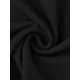 thumbnail image 5 of INSPIRE CHIC Conjunto de Pijama para Mujer de Punto Waffle con Manga Larga y Cuello en V, Pantalones Jogger con Cintura Elástica, 2 Piezas de Ropa de Descanso con Bolsillos, L Negro, 5 of 6