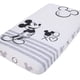thumbnail image 1 of Sábana para cuna Disney Mickey Mouse gris, marfil y negro, 1 of 4