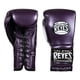 thumbnail image 1 of Guantes de boxeo CLETO REYES 14 oz Morado metálico con cordones, 1 of 7