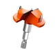 thumbnail image 3 of Broca De Carburo Para Carpintería, Taladro Manual Eléctrico, Armario De Cocina, 59,5 Cm, Naranja, 3 of 5