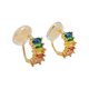 thumbnail image 1 of Aros Sin Perforacion Huggies Zirconia Cubicas Colores, 1 of 3