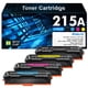 thumbnail image 1 of Paquete de 4 cartuchos de tóner SUDLTO 215A M182nw con chip para HP, 1 of 7