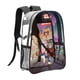 thumbnail image 2 of Talking TomMochila transparente temática, resistente y duradera, bolsa see-through para trabajo, deporte, universidad y viaje, 31 × 43 cm, 2 of 6