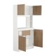 thumbnail image 3 of Mueble Cocina 4 Puertas 1 Cajón Blanco Nogal, 3 of 5
