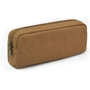 Veatool - Estuche De Lona Para Bolígrafos De Gran Capacidad, Al Menos 20 Bolígrafos, Diseño Con Cremallera, Pequeño Y Portátil, Se Puede Utilizar Como Bolsa De Almacenamiento, Cartera