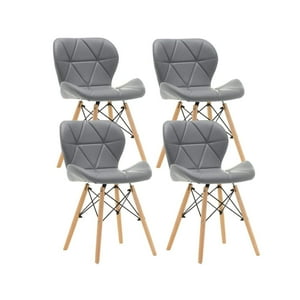 Moadchile - Pack 4 Sillas Radar Eames Grises