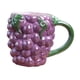 thumbnail image 2 of Linda Taza De Café De Cerámica, Taza De Cerámica Duradera Para Regalo De Cumpleaños, Oficina, Uva, 2 of 5