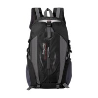 Magideal - Mochila De Senderismo Mochila De Escalada Para Hombres Y Mujeres Mochila Grande Multifuncional De 40 L Mochila Para Viajes En Bicicleta Al Aire Libre Negro