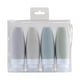 thumbnail image 1 of Botellas De Viaje De Silicona Recargables Para Acondicionador Loción Jabón Hombres Mujeres 4x 60ml, 1 of 3