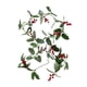 thumbnail image 4 of Hojas Navideñas Artificiales, Guirnalda De Vid De Frutos Rojos, 200cm, Para Navidad, Año Nuevo, Hojas Verdes, 4 of 5