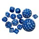 thumbnail image 5 of 15 Uds Juguetes De Entretenimiento Juego De Dados Para Juegos De Mesa De Rol Favores De Fiesta Azul, 5 of 5