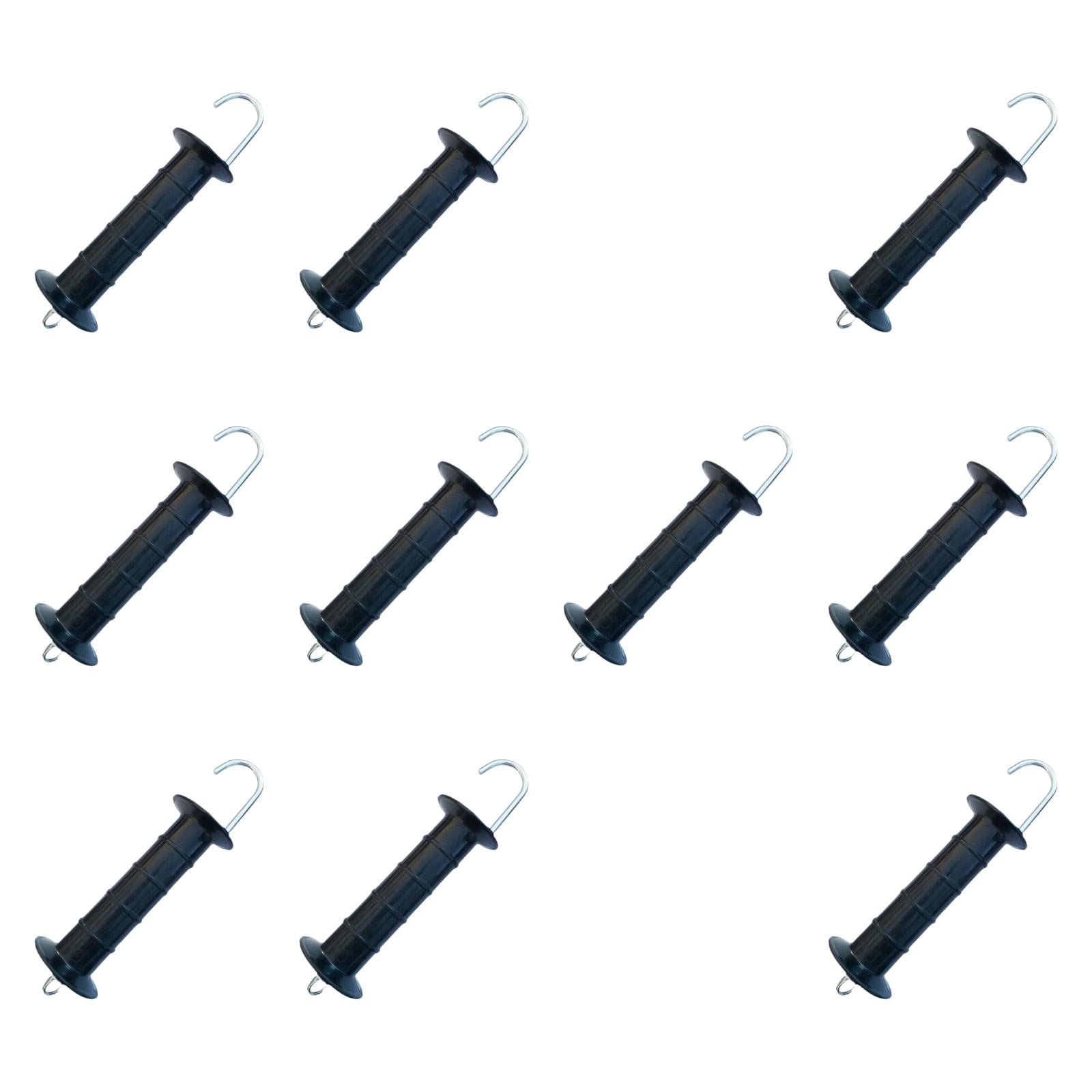 Ioensy - 10 Piezas De Manijas Para Puertas De Cercas Eléctricas, Manijas Para Puertas Con Resorte Con Aislamiento Agrícola