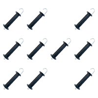 Ioensy - 10 Piezas De Manijas Para Puertas De Cercas Eléctricas, Manijas Para Puertas Con Resorte Con Aislamiento Agrícola