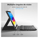 thumbnail image 3 of Funda Con Teclado Compatible Con iPad 10.9 4 5ta G Con Ranura Negro, 3 of 6