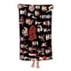 thumbnail image 3 of Betty Boop Toalla de playa de secado rápido con diseño temático, regalo para mujeres y niñas, ideal para cumpleaños, fans, amantes de la música, uso en la playa o al aire libre,78*180cm, 3 of 6