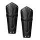 thumbnail image 5 of 2 piezas de cuero de la PU punk brazo guardia cruzada pulsera medieval mu?eca bracer negro, 5 of 5