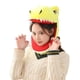 thumbnail image 3 of Sombrero De Cabeza De Dinosaurio Lindo Sombrero De Cosplay Accesorios De Fotos Adorables Halloween Amarillo, 3 of 5
