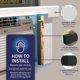 thumbnail image 5 of Ventana con aislamiento de aire acondicionado Breeze Stop Surround, blanco, 5 of 8