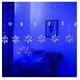 thumbnail image 1 of Guirnalda de luces de Navidad Figuras Copo de Nieve 2,5 mts Color Azul, 1 of 1