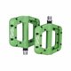 thumbnail image 4 of Pedales Planos Para Bicicleta Resistentes, Pedales De Plataforma, Rodamiento Sellado, Pedal De 9/16 Pulgadas, Verde, 4 of 5