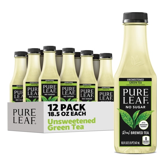Té Verde Sin Azúcar Pure Leaf 547 ml Paquete de 12