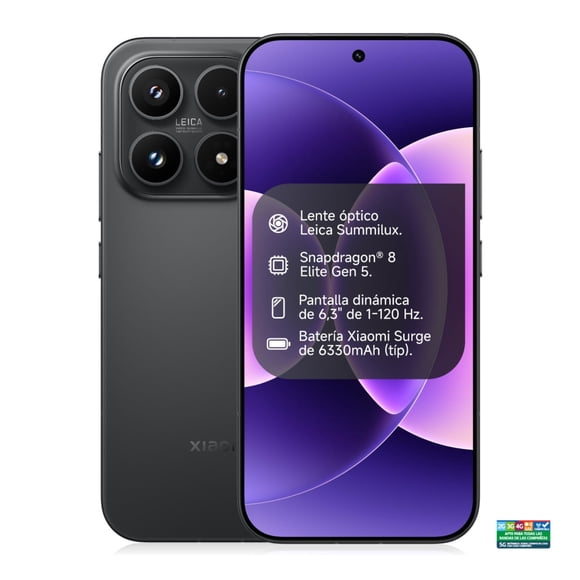 Smartphone Xiaomi 18 512 GB 5G Negro
