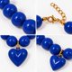 thumbnail image 3 of Collar Chicle Chunky De Cuentas Grandes Corazón Unisex turquesa 22, 3 of 3