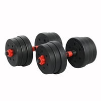 Pesas Chile - Set 20Kg Mancuernas Eco Rojo