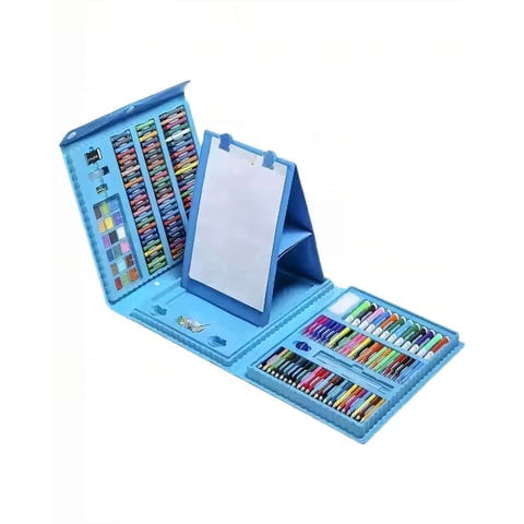 Genérico - Set De 208 Lápices Con Caja Color Azul