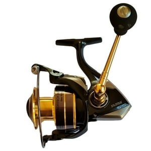 Silstar - Carrete De Pesca Profitech Df40 9Rodamien 280Grs Negro/Dorad