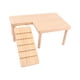 thumbnail image 4 of Plataformas De Madera Para Hámster Con Escalera Para Trepar Para Ratones, Jerbos, Animales Pequeños A La Izquierda, 4 of 5