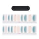 thumbnail image 1 of 20 Pegatinas Para Uñas De Gel, Tiras De Gel Curadas Para Uñas De Salón De Belleza Para Niñas, Color Azul, 1 of 3