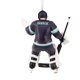 thumbnail image 2 of Adorno navideño Hallmark NHL Seattle Kraken Goalie, 2 of 6