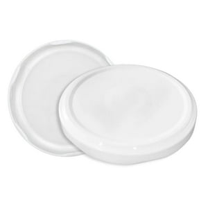Genérico - Tapa 82Mm Hermetico Para Frasco Conservero Vidrio Pack 36 Blanco