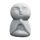 thumbnail image 2 of Escultura De Buda Monje Hecha A Mano Mini Decoración De Pecera Para Habitación Dormitorio Balcón E 3x2.5x4.3cm, 2 of 5