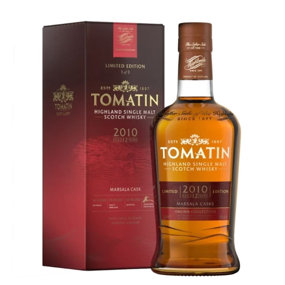 Whisky Tomatin Italian Collection Marsala Edition 700ml