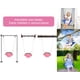 thumbnail image 5 of Swing ROPECUBE para niños pequeños tejidos a mano con cuerdas ajustables, color rosa, 5 of 7