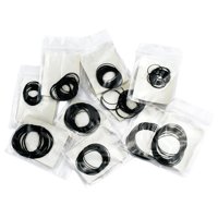 Ioensy - 200 Piezas De Junta De Caja Trasera De Reloj Resistente Al Agua Juntas Tóricas De Goma De Repuesto De 0,6Mm De Diámetro