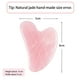 thumbnail image 3 of Natural Stone GuaSha Jade Facial Beauty Scraping Massage Tools Firm Skin Care Face Gua Sha SPA Physical Therapy Gue Che Roller, 3 of 3