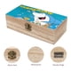 thumbnail image 3 of Jabberjaw Caja Organizadora de Madera Rústica - Caja Decorativa Multifuncional para Escritorio, Hogar, Oficina, Joyas y Manualidades, 3 of 6