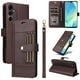 thumbnail image 4 of FOXDOCK Funda tipo Cartera para Samsung Galaxy A15 – Cubierta de Cuero PU con Múltiples Ranuras, Bolsillo para Efectivo y Correa de Muñeca, 4 of 6
