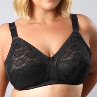 Sostén Encaje Sin Arcos Soporte Natural Flores Mujer 2255