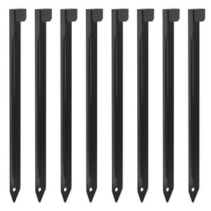 Estacas De Metal Orvpmvp Para Bordes De Jardín, 10 Pulgadas (20 Unidades)