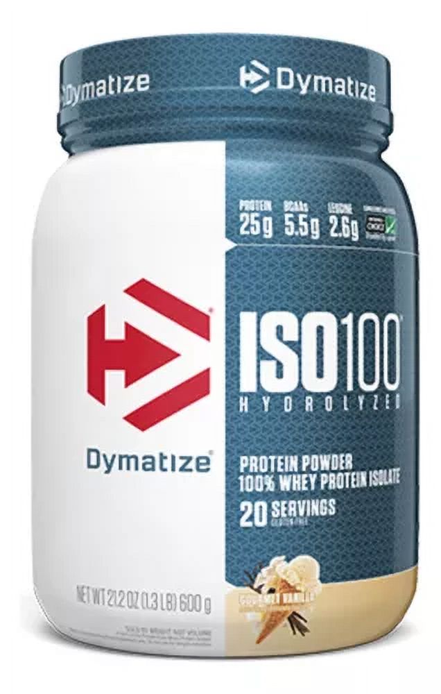 Dymatize - Iso 100 Vainilla 1.3 Lbs 20 Servicios