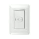 thumbnail image 2 of Timbre Interruptor Pulsador Simple 10A 250V Diseño Campana Blanco, 2 of 3