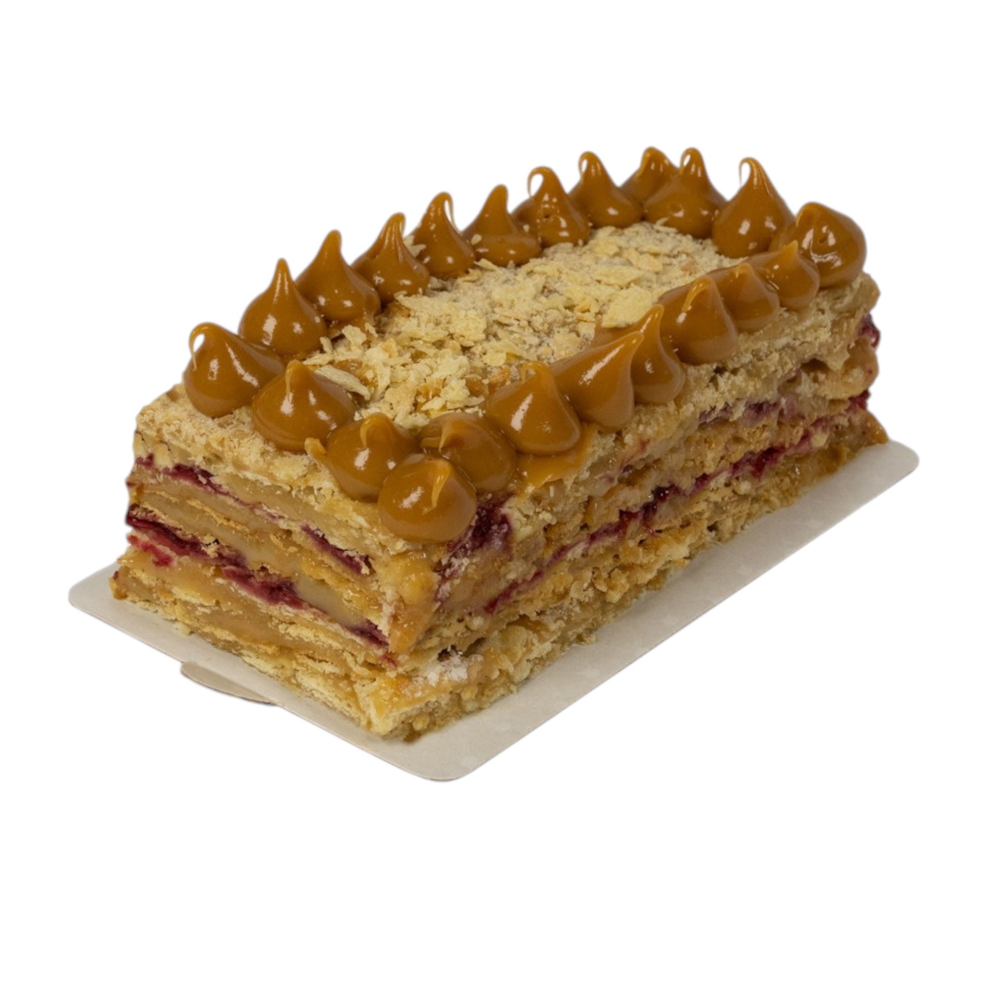 Torta Mil Hoja Manjar Frambuesa 15 Personas 640 g Mellow